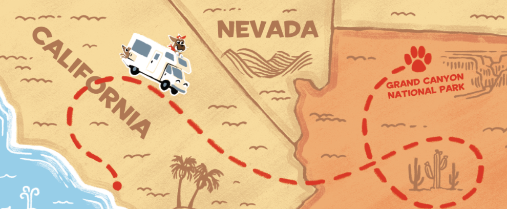 Harvey Hits the Road: A Grand Canyon Adventure (Pre-Order + Free Sticker)